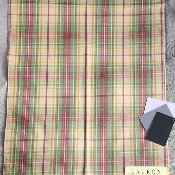 Ralph Lauren Multicolor Plaid Fabric - Picture 1 of 4